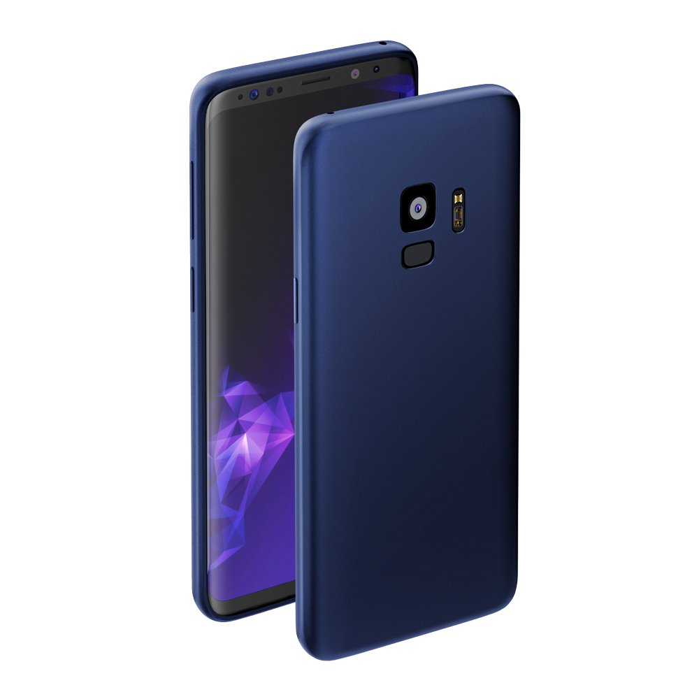 фото Чехол deppa case silk для samsung galaxy s9 metallic blue