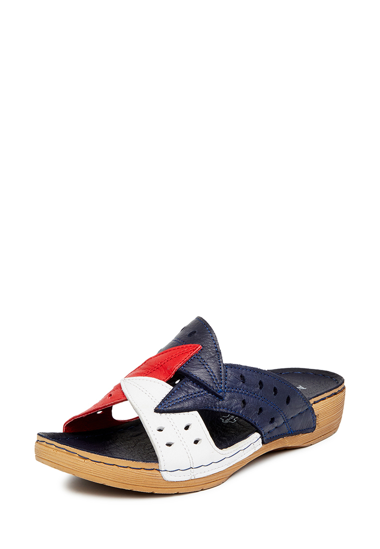 

Сабо женские Alessio Nesca 00506430 синие/красные/белые 39 RU, 00506430