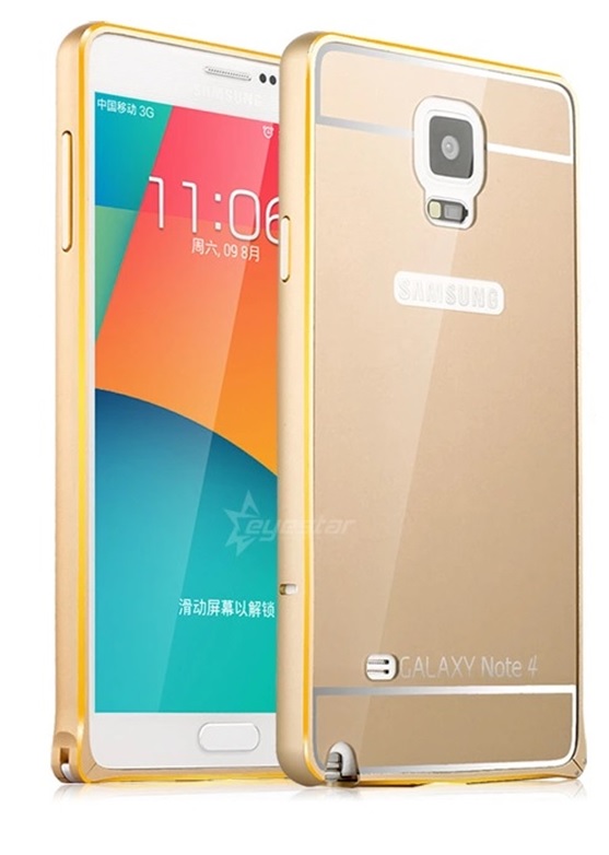 

Чехол MyPads для Samsung Galaxy Note 4 Gold
