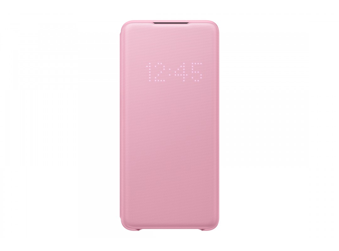 фото Чехол samsung smart led view cover y2 для galaxy s20+ pink