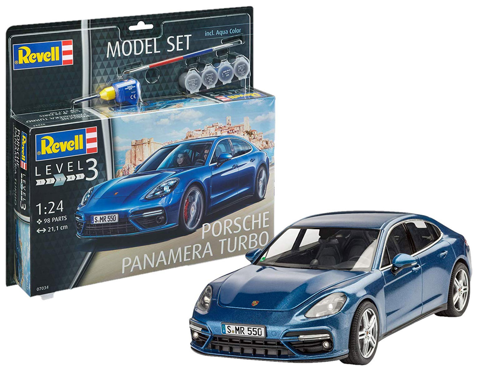 

Модель для сборки Revell Porsche Panamera 2 Turbo 67034