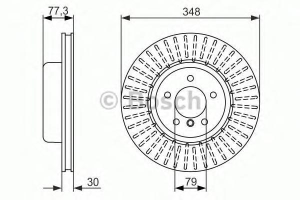 фото Тормозной диск bosch 0986479584