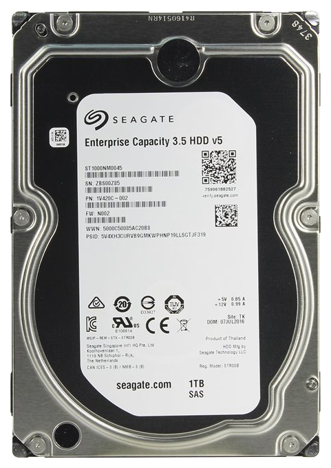 фото Жесткий диск seagate exos 1тб (st1000nm0045)