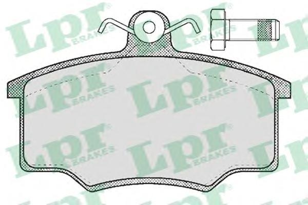 

Тормозные колодки Lpr 05P187