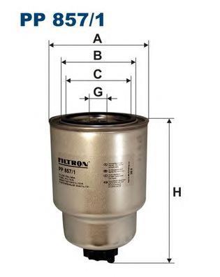 фото Фильтр топливный filtron pp8571