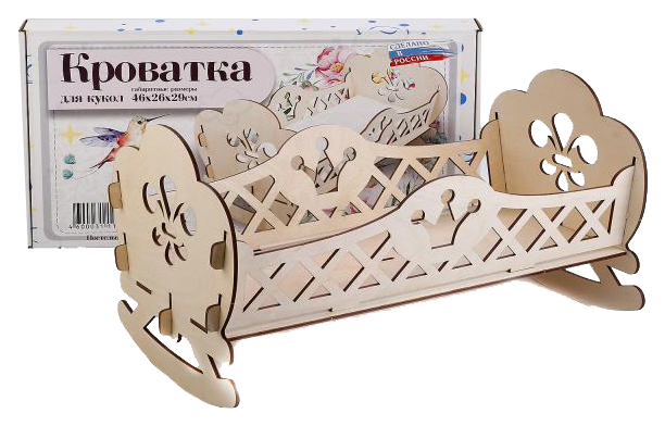 

Мебель для кукол Queen Кроватка 11492