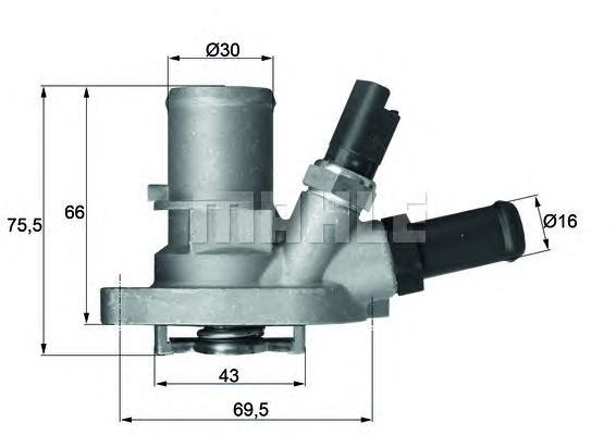 

Термостат Mahle/Knecht TI14988