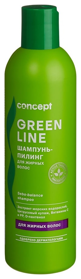 Шампунь Concept Green line Sebo-balance 300 мл