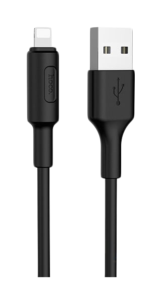 фото Кабель hoco x25 lightning 1м black