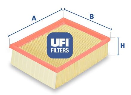 фото Фильтр воздушный двигателя ufi 30.116.00