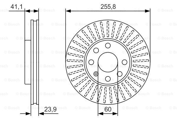 фото Тормозной диск bosch 0986479r76