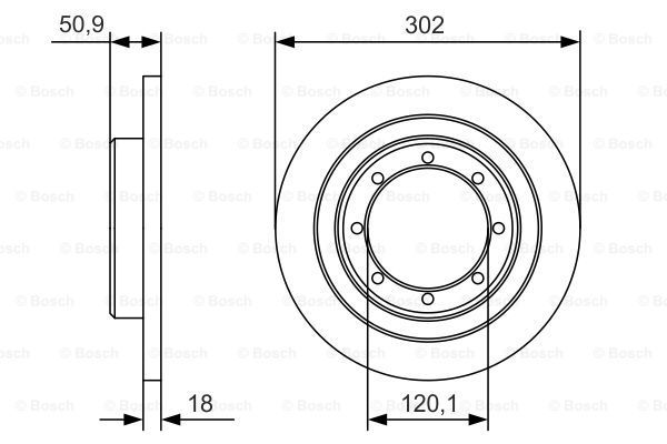 фото Тормозной диск bosch 0986479a93