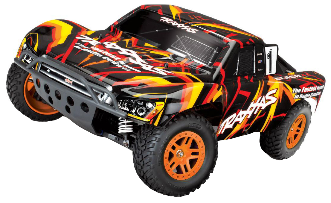 фото Радиоуправляемая машинка traxxas slash 4x4 1/10