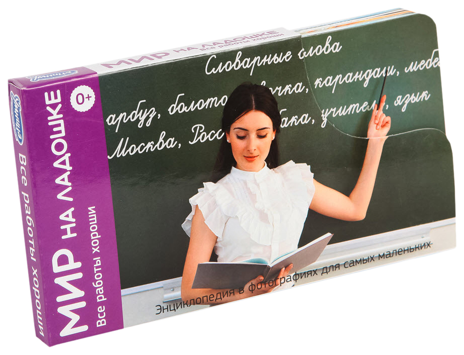 

Развивающие карточки Умница Мир на ладошке - 5. все Работы Хороши