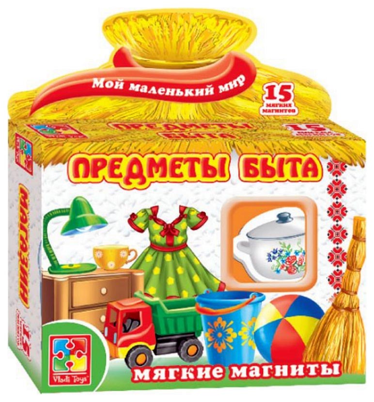 

Игра на магнитах Vladi Toys "Предметы быта"