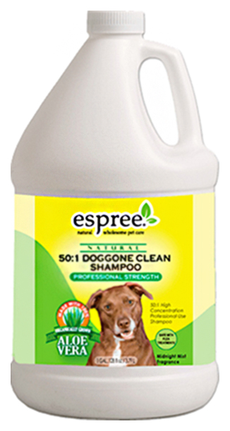 фото Шампунь для кошек и собак espree doggone clean, ночная свежесть, концентрат, 3,7 л