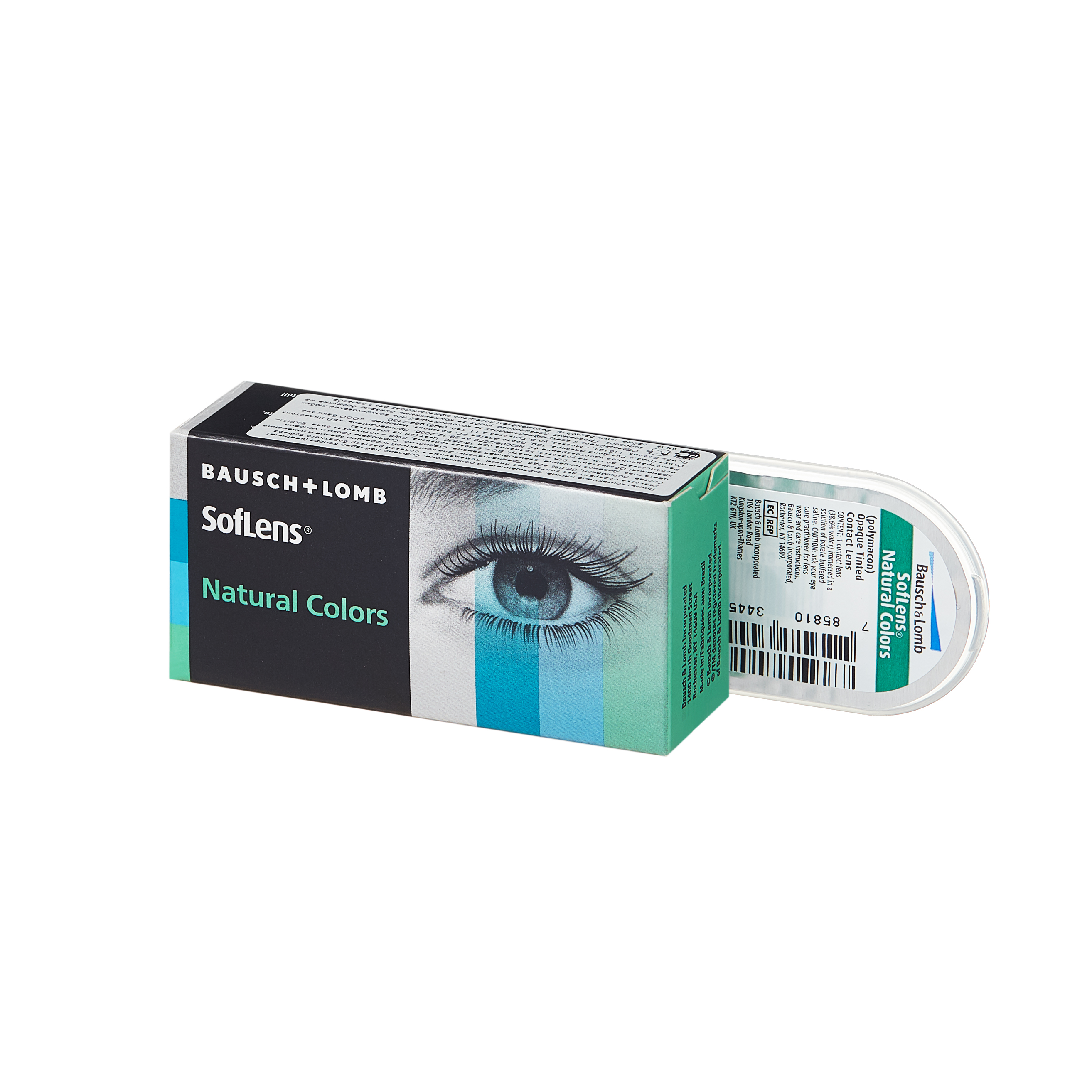 

Контактные линзы SofLens Natural Colors 2 линзы -5,00 topaz, SofLens Natural Colors 2 линзы