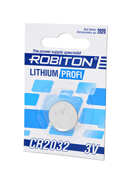 Батарейка ROBITON R-CR2032-BL1 1 шт