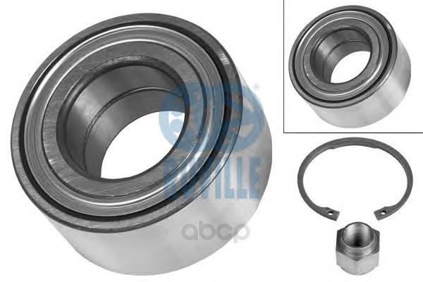 

Комплект подшипника ступ. пер peugeot 306/106/206, citroenxsara/c3 98 Ruville 5917