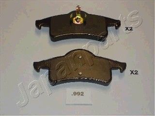 

Тормозные колодки Japanparts дисковые PP992AF