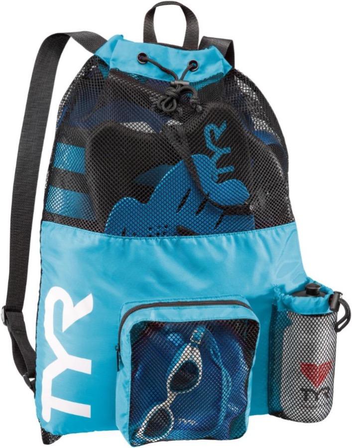 

Рюкзак TYR Big Mesh Mummy Backpack, 40 л, 420 blue, Голубой, Big Mesh Mummy Backpack