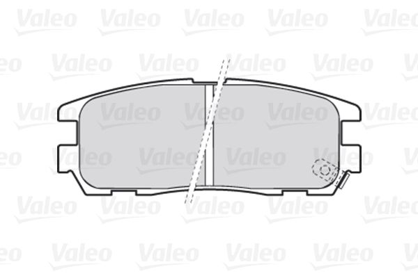 

Тормозные колодки Valeo дисковые 301507