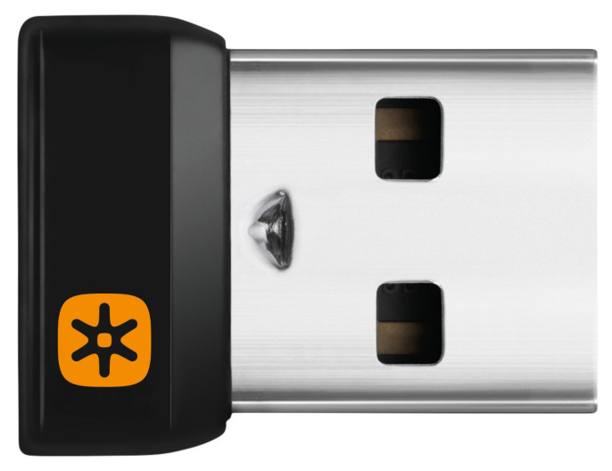 

Приемное устройство Logitech USB Unifying Reciever 910-005236, Черный