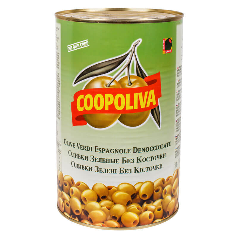 

Оливки Coopoliva без косточки 4300 г