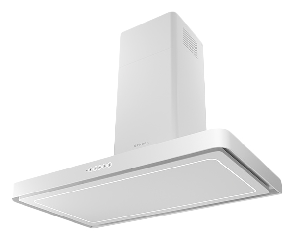

Вытяжка настенная FABER T-Light WH MATT A90 EVO белый, T-Light WH MATT A90 EVO