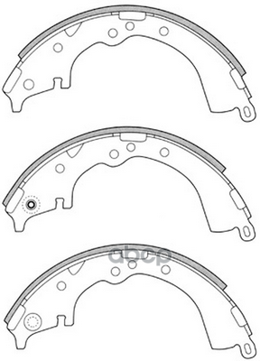 фото Комплект тормозных колодок fit ft1196