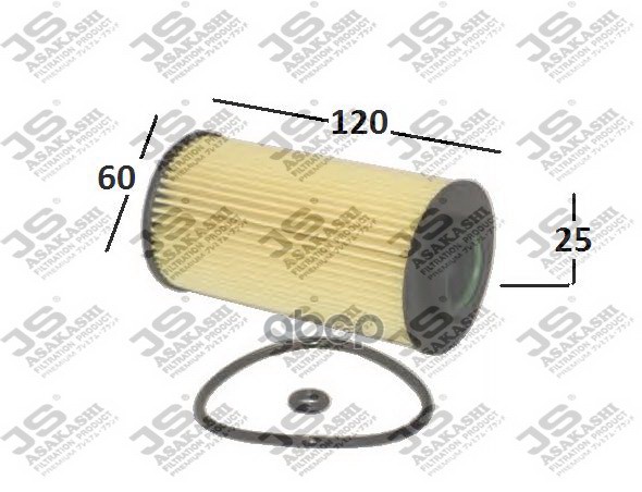 

Фильтр масляный JS Asakashi OE9302