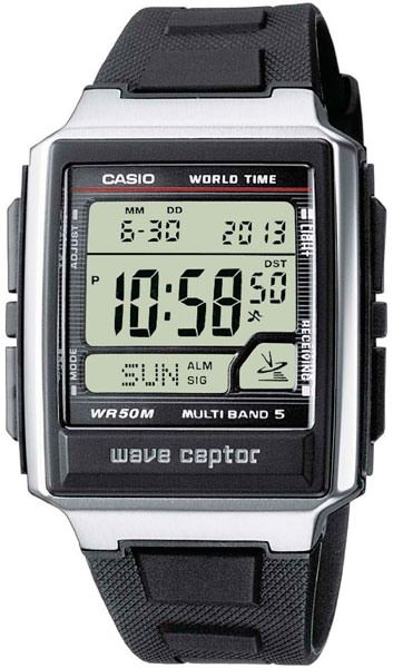 фото Наручные часы электронные мужские casio radio controlled wv-59e-1a