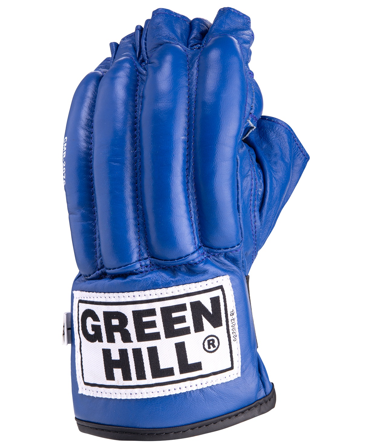 фото Перчатки снарядные green hill royal cmr-2076, шингарды, кожа, синие (xl)