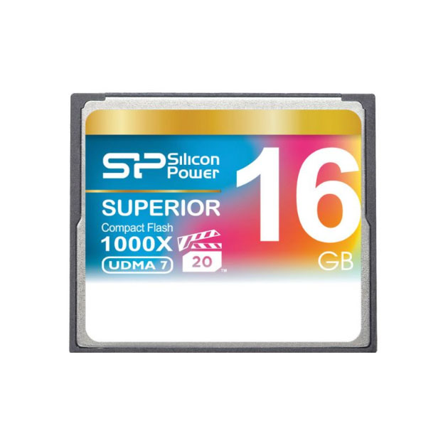 Карта памяти Silicon Power Compact Flash 16GB