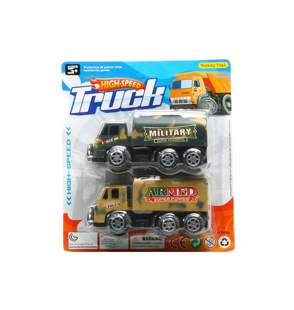 

Игрушечный транспорт High-Speed Truck Набор грузовичков 695, Зеленый;коричневый