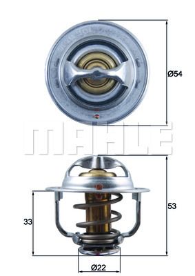 

Термостат MAHLE TX 179 89D