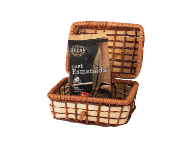 

Кофе Cafe Esmeralda в зернах 250 г в сундучке