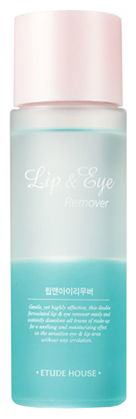 Средство для снятия макияжа Etude Lip & Eye Remover 100 мл средство для демакияжа перед депиляцией сerazyme 1204894 400 мл