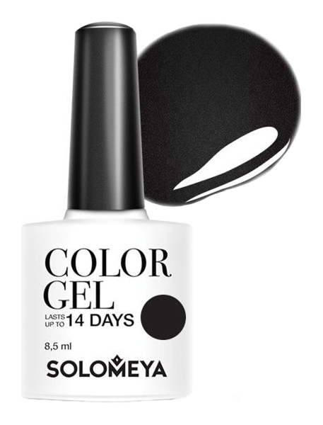 Гель-лак для ногтей Solomeya Color Gel Идеально черный