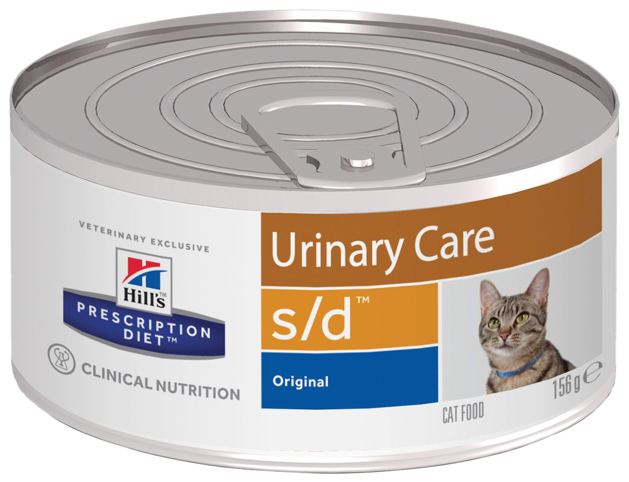 фото Консервы для кошек hill's prescription diet urinary care s/d, при мкб, 156 г