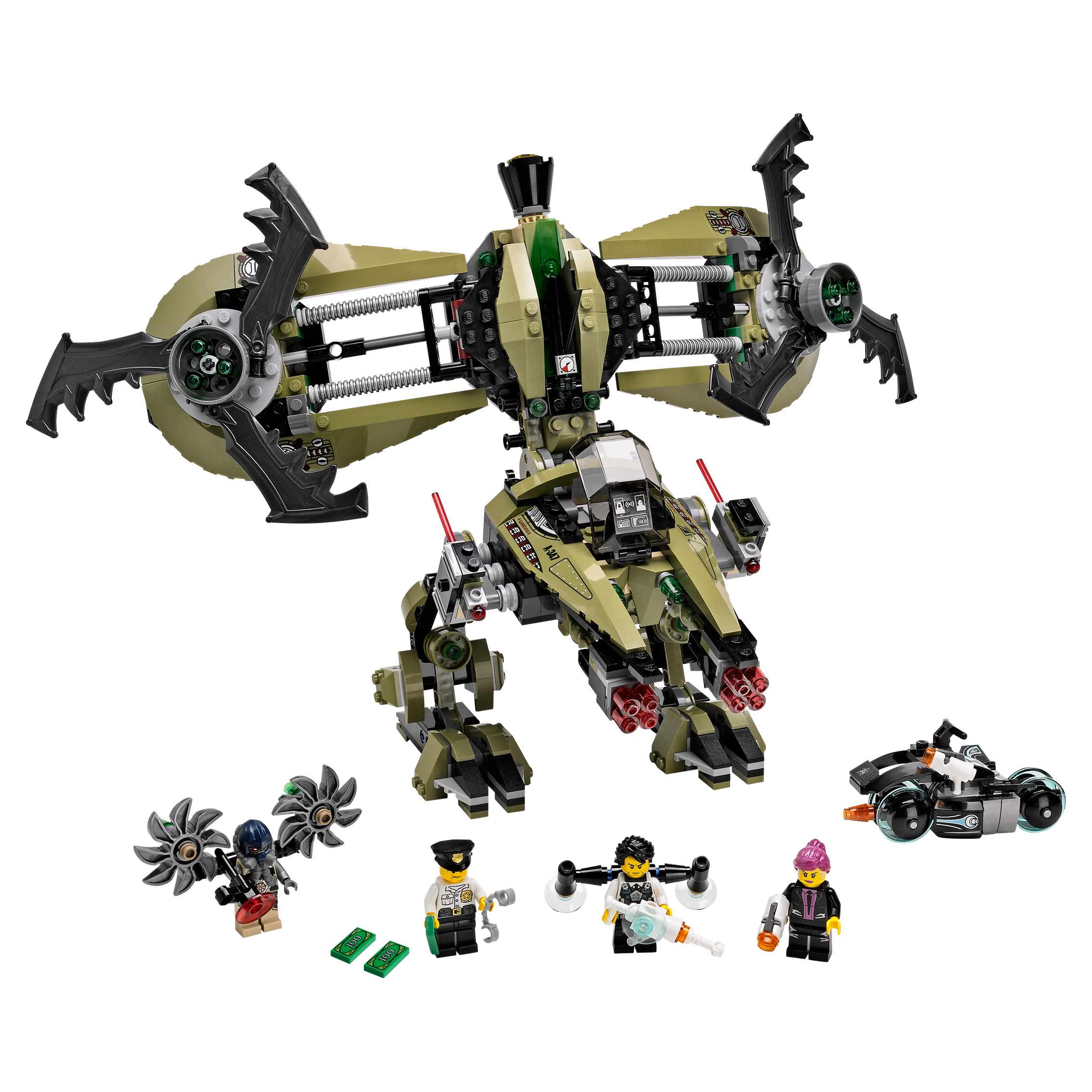 Конструктор LEGO Agents Штормовое нападение Сайклона (70164) штормовое предупреждение роман больших расстояний