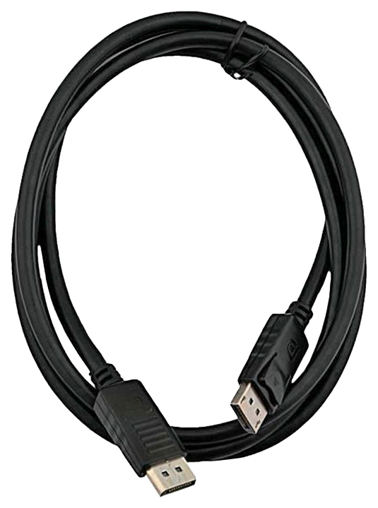 фото Кабель aopen displayport-displayport, m-m 1,8м black (acg591-1.8m)