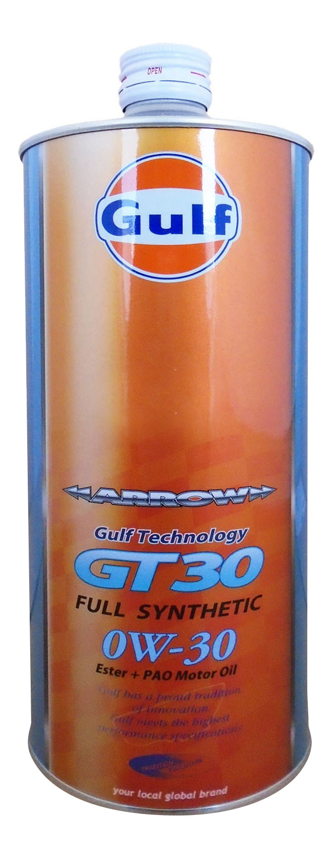 

Моторное масло Gulf Arrow GT 30 0W-30 1л, Arrow GT 30 0W-30 1л