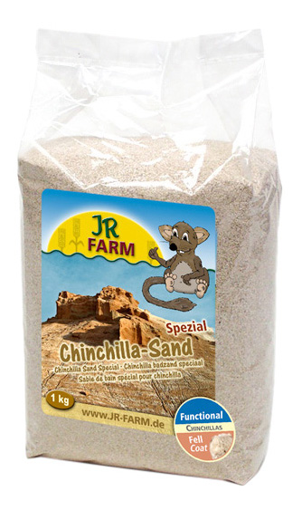 Песок для купания шиншилл Jr Farm Chinchilla sand 1 кг