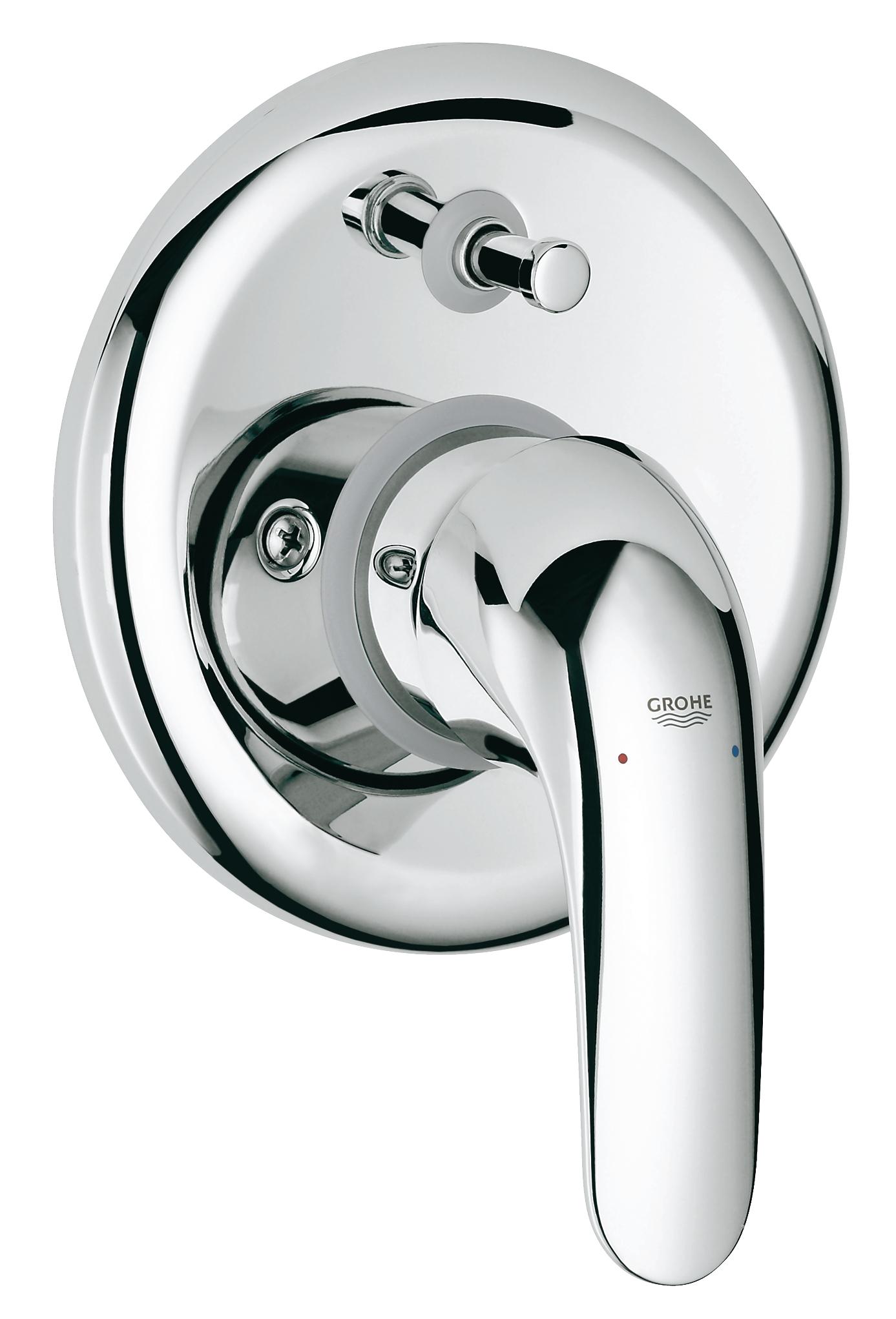 фото Смеситель для встраиваемой системы grohe euroeco 19379000 хром