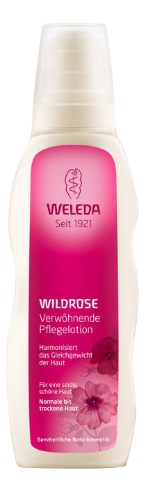 Купить Молочко для тела WELEDA 200 мл, розовое гармонизирующее молочко 200 мл