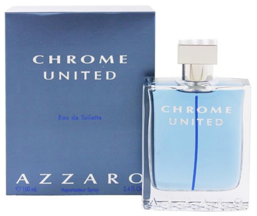 Туалетная вода Azzaro Chrome United 100 мл azzaro chrome eau de parfum 100