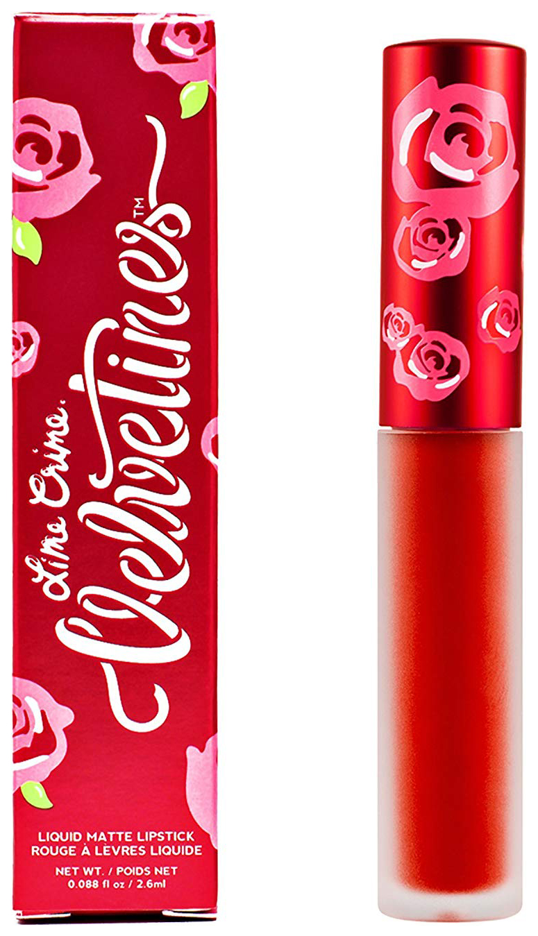 

Помада Lime Crime Matte Velvetines New Americana 2,6 мл, matte velvetines