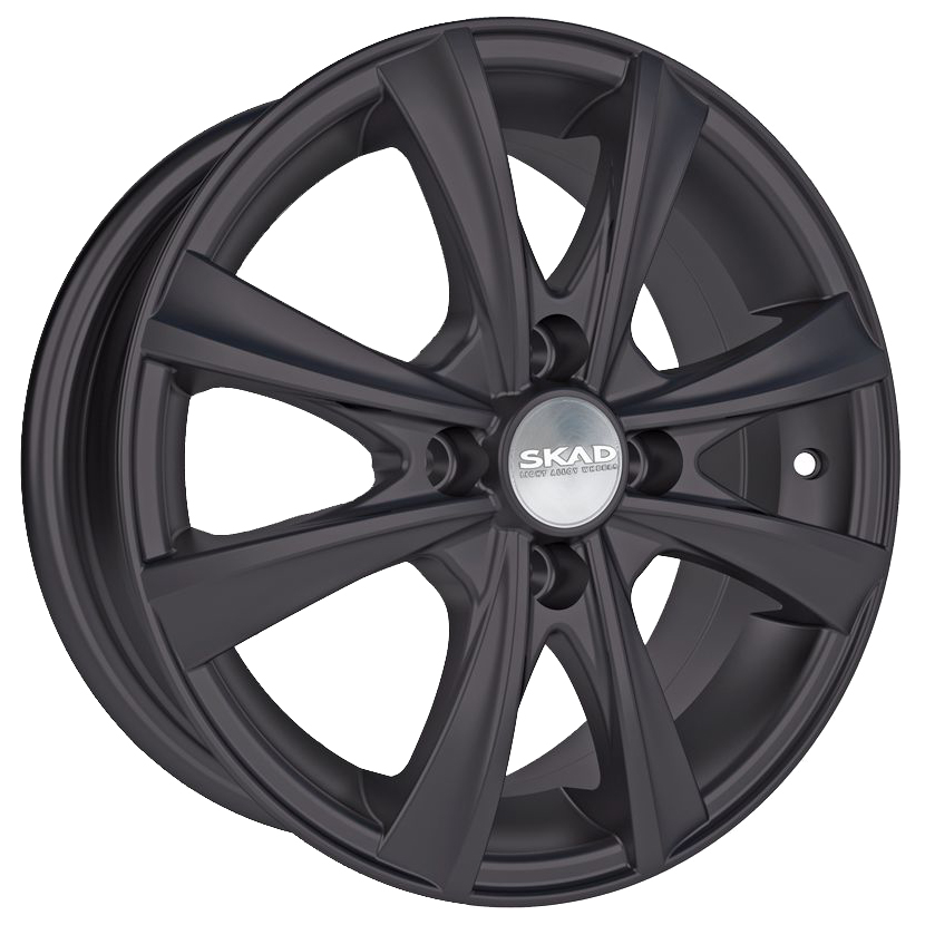 

Колесный диск SKAD R15 6J PCD4x100 ET45 D54.1 1640129, Черный, Мальта