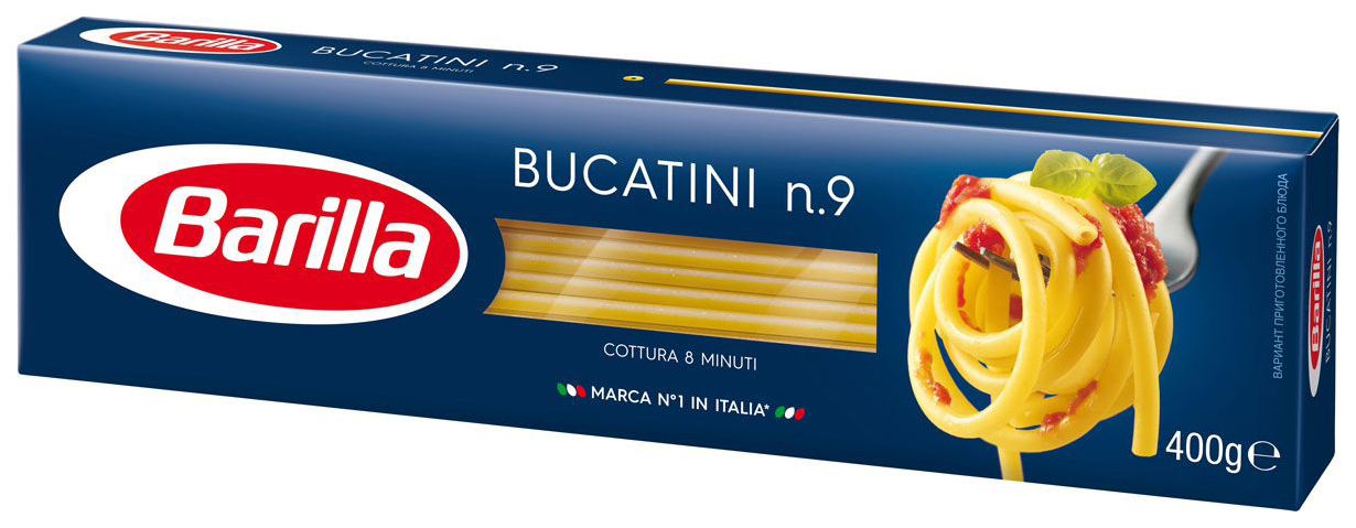 фото Макароны barilla bucatini №9 400 г